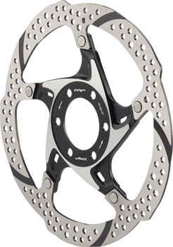 TRP 33 Disc Brake Rotor - 180mm, 6-Bolt, 1.8mm, Silver/Black EA Disc Rotor