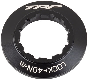 TRP Centerlock Ring - For 12mm Axle, Internal Spline, Aluminum EA Disc Rotor Parts and Lockrings