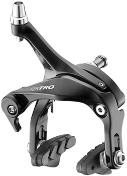 Tektro R313 Dual Pivot Road Caliper Brake - Front, 39-52mm Reach, Black EA Road Caliper Brakes