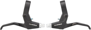 Tektro RS360A Linear Pull Brake Lever Set - Black EA Brake Lever, Flat Bar/BMX Pair