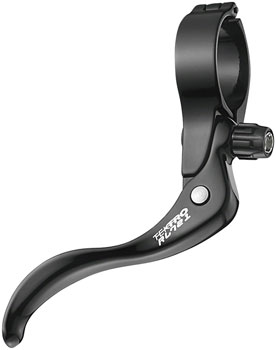 Tektro RL720 Cross Levers - 24mm Clamp Diameter, Pair, Gloss Black EA Drop Bar Inline Levers