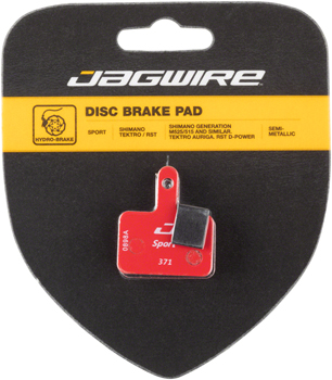 Jagwire Sport Semi-Metallic Disc Brake Pads - For Shimano Acera M3050, Alivio M4050, and Deore M515/M515-LA/M525/T615 PAA Disc Brake Pad