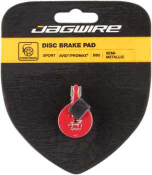 Jagwire Mountain Sport Semi-Metallic Disc Brake Pads for Avid BB5, Promax PAA Disc Brake Pad