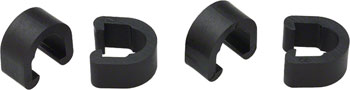 Jagwire C-Clip Housing or Hose Guide Bag of 50 Black BAG Other Cable and Housing Parts