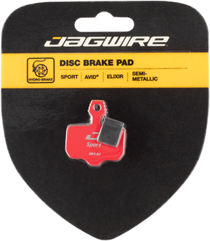 Jagwire Mountain Sport Semi-Metallic Disc Brake Pads for Avid Elixir R, CR1, 3, 5, 7, 9, X0, XX PAA Disc Brake Pad