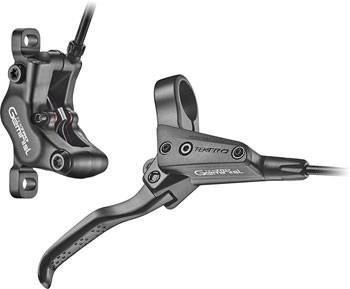 Tektro HD-M535 Disc Brake and Lever - Rear, Hydraulic, Post Mount, Black EA Disc Brake & Lever