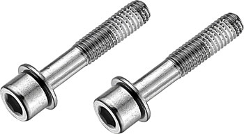 TRP Flat Mount Disc Brake Bolts - 27mm, Stainless EA Disc Caliper Part