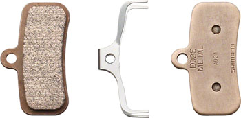 Shimano D02S-MX Disc Brake Pad and Spring - Metal Compound, Stainless Steel Back Plate, One Pair PAA Disc Brake Pad
