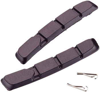 Tektro 877.11 Replacement Linear Pull Brake Pads - For one brake caliper Black PAA Brake Shoe and Pad