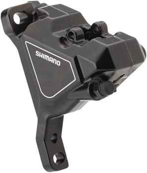 Shimano Altus BR-UR300 Front Flat-Mount Hydraulic Disc Brake Caliper with Resin Pads without Fins, Black EA Disc Brake Calipers