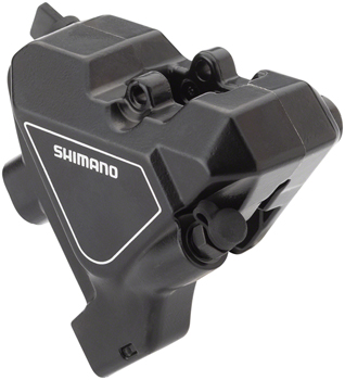Shimano Altus BR-UR300 Rear Flat-Mount Hydraulic Disc Brake Caliper with Resin Pads withouth Fins, Black EA Disc Brake Calipers