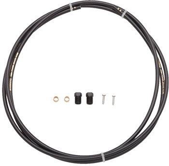 Shimano SM-BH90-SS High Pressure Disc Brake Hose Kit - Straight Caliper Connector, 1700mm, Black EA Disc Brake Hose Kit