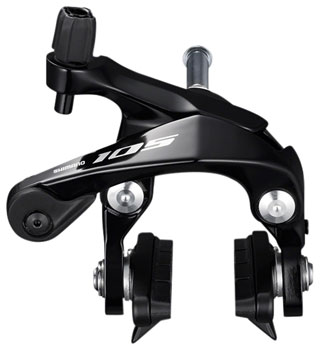 Shimano 105 BR-R7000 Front Road Caliper Brake, Black EA Road Caliper Brakes