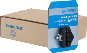 Shimano Tiagra BR-4600 R50T2 Road Brake Shoes, 5-Pairs Black EA Brake Shoe and Pad