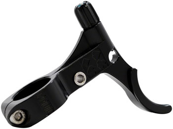 Paul Component Engineering E-Lever Brake Lever - Right Side, For Drop Bar, 23.8mm Bar Clamp, Black Anodized Black EA Brake Lever, Drop Bar Individual