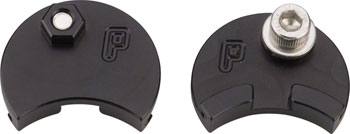 Paul Component Engineering Moon Unit Cable Carrier, Black, Pair EA Straddle Wires and Cable Carriers