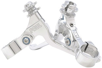 Paul Component Engineering Cantilever Brake Levers Polished, Pair Polished EA Brake Lever, Flat Bar/BMX Pair