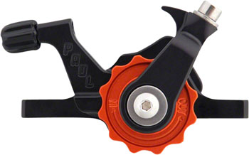 Paul Component Engineering Klamper Disc Caliper, Short Pull, Black with Orange Adjusters Black EA Disc Brake Calipers