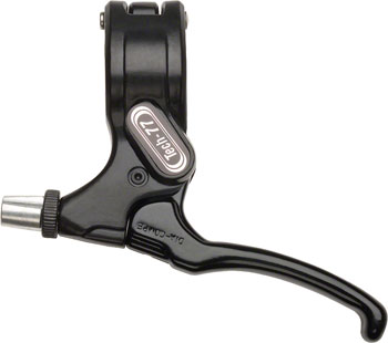 DiaTech Tech-77 Brake Lever - Left, Black EA Brake Lever, Flat Bar/BMX- Individual