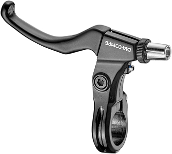 DiaTech MX-110N Left Brake Lever, Black EA Brake Lever, Flat Bar/BMX- Individual