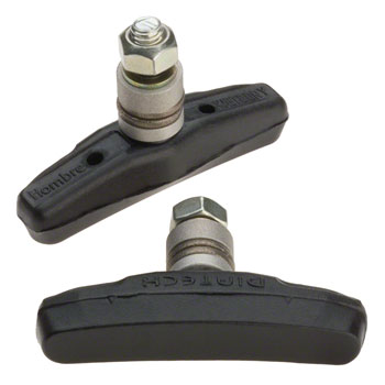 Diatech Hombre Black Threaded Brake Pads Black PAA Brake Shoe and Pad