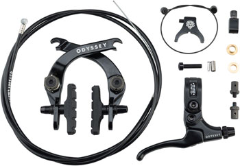Odyssey EVO 2.5 U-Brake and Lever Kit - Black SET U-Brakes