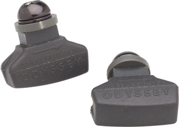 Odyssey Ghost Brake Pads Black Normal Compound Threaded Post Black PAA Brake Shoe and Pad