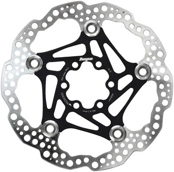 Hope Floating Disc Brake Rotor - 180mm, 6-Bolt, Black EA Disc Rotor