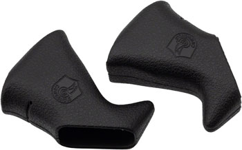 Campagnolo Ergopower Lever Hood Set - For pre-1998 Record/Chorus and other models, Black PAA Brake Lever Hood