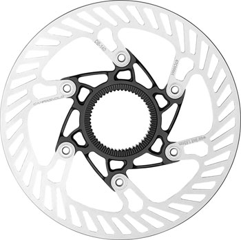 Campagnolo 03 Disc Brake Rotor - 140mm, Center Lock, Silver/Black EA Disc Rotor