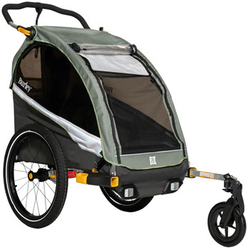 Burley D'Lite X Child Trailer - Single, Sage Green Sage Green EA Child Carrier Trailer
