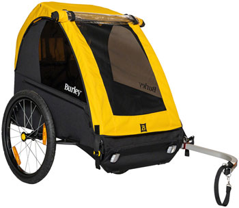Burley Bee Child Trailer - Double, Yellow EA Child Carrier Trailer