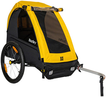 Burley Bee Child Trailer - Single, Yellow EA Child Carrier Trailer