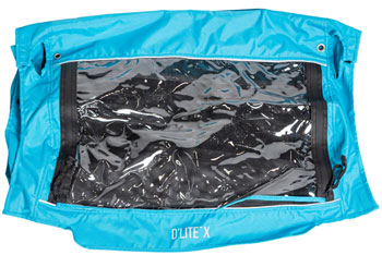 Burley D'Lite X Cover - Single, Aqua EA Trailer Covers/Fabric Parts
