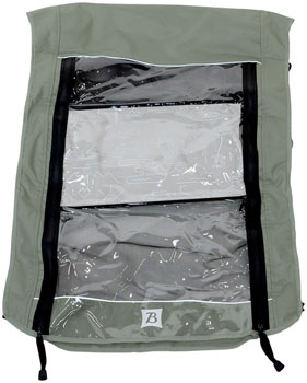 Burley D'Lite X Cover - Single, Sage Green EA Trailer Covers/Fabric Parts