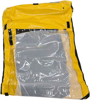 Burley Rental Cub Cover: Yellow EA Trailer Covers/Fabric Parts
