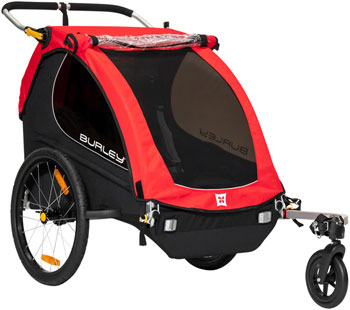 Burley Honey Bee Child Trailer - Red EA Child Carrier Trailer