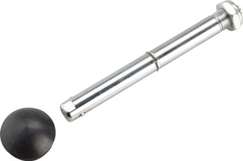 Burley Axle: With Nut and Dust Cap EA Trailer Wheels and Axle Parts
