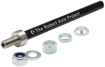 Robert Axle Project Kid Trailer 12mm Thru Axle, Length: 175 or 183mm Thread: 1.0mm EA Thru Axle Trailer Hitch Adaptor