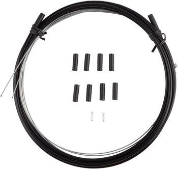 Jagwire Basics Shift DIY Cable Kit, SRAM/Shimano, Black EA Shift Cable and Housing Sets