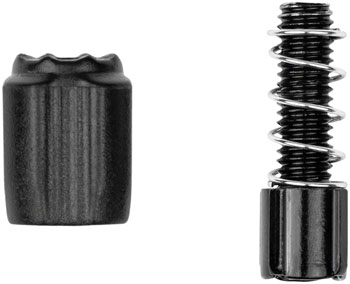 microSHIFT 400 Series Drop Bar Shifter Barrel Adjuster - For Externally Routed microSHIFT 400 Series Drop Bar Shifters Black PAA Other Cable and Housing Parts