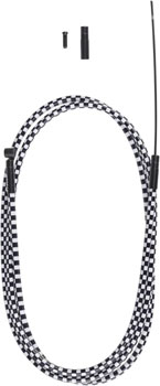 Stolen Whip Linear Brake Cable - Black/White Checker EA Brake Cable and Housing Sets