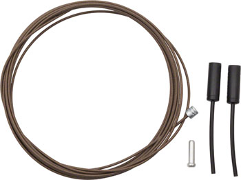 Shimano Dura-Ace Polymer-Coated Stainless Steel Derailleur Cable 1.2 x 2100mm EA Shift Cables
