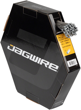 Jagwire Sport Slick Brake Cable - 1.5mm x 2000mm, Slick Stainless, SRAM/Shimano Road, Box of 100 EA Brake Cables