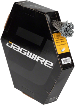 Jagwire Sport Brake Cable 1.5x2000mm Slick Stainless SRAM/Shimano MTB, Box of 100 EA Brake Cables