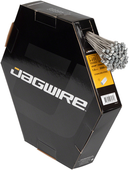 Jagwire Basics Brake Cable - 1.6x2000mm Stainless SRAM/Shimano MTB, Filebox of 100 EA Brake Cables