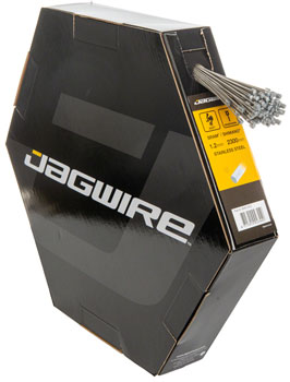 Jagwire Basics Shift Cable - 1.2 x 2300mm, Stainless Steel, For SRAM/Shimano, Box of 100 EA Shift Cables