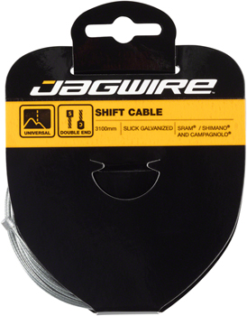 Jagwire Sport Shift Cable - 1.1 x 3100mm, Slick Galvanized Steel, For SRAM/Shimano/Campagnolo EA Shift Cables