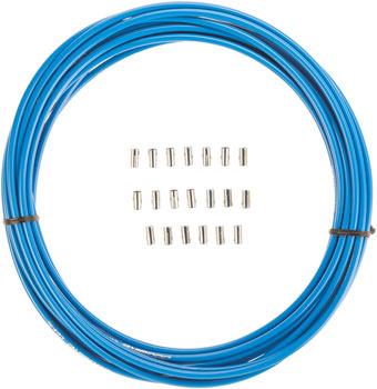 Jagwire 5mm Sport Brake Housing with Slick-Lube Liner 10M Roll, Blue ROL Brake Housing