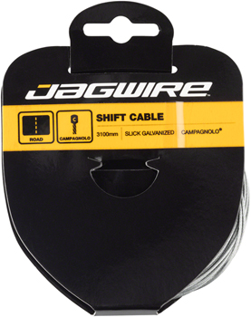 Jagwire Sport Shift Cable - 1.1 x 3100mm, Slick Galvanized Steel, For Campagnolo Tandem EA Shift Cables